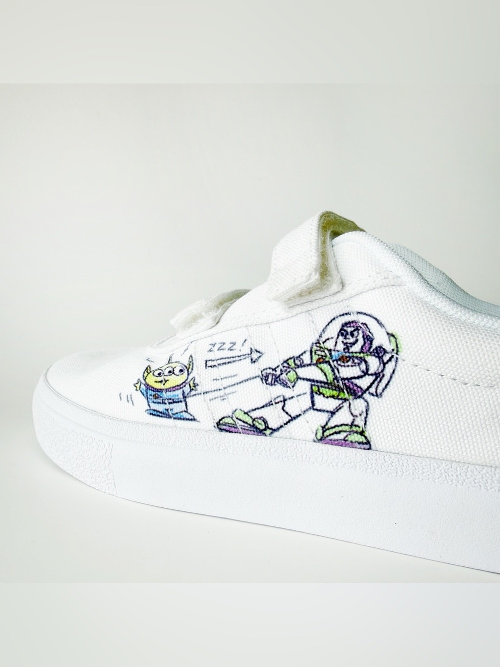 Adidas Toy Story Vulc Raid3r Buzz Lightyear Shoes Kids 3 Sneakers Disney - Picture 4 of 13